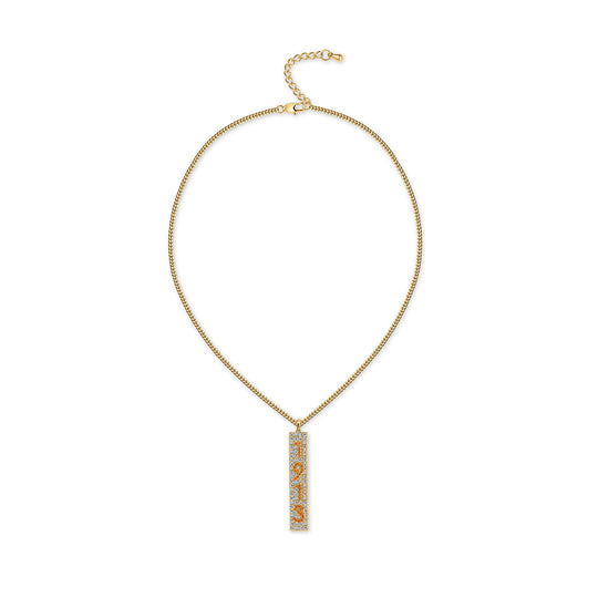 1913 Crystal Necklace-Gold