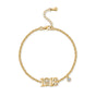 1913 Tennis Bracelet-Gold