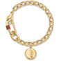 The Red Spark Pin Bracelet-Gold