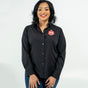 Delta Black Crest Button Down 2.0