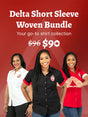 Delta Short Sleeve Woven Bundle