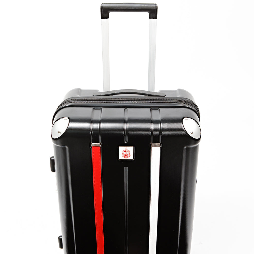 Delta 2 Piece Black PC Luggage Set (28/20)