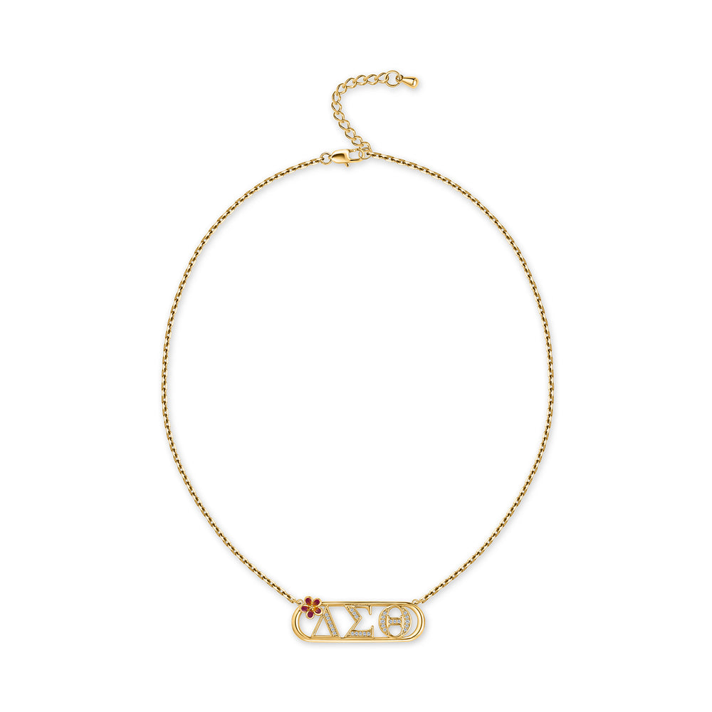 DST Mini Violet Necklace-Gold