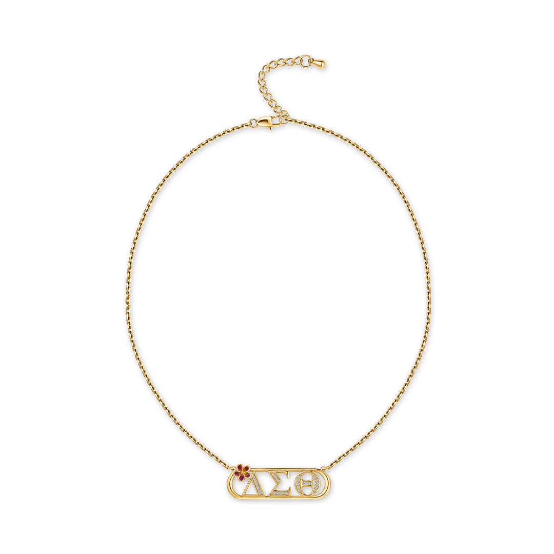 DST Mini Violet Necklace-Gold