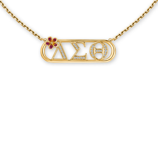 DST Mini Violet Necklace-Gold