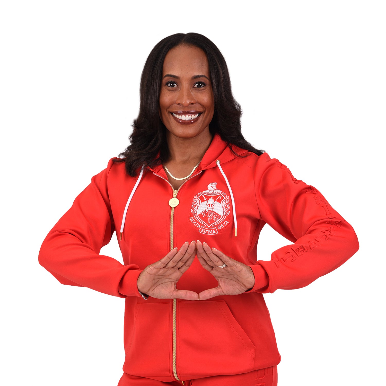 Delta Signature Embossed Warm Up Jacket - Shop1913 by RG