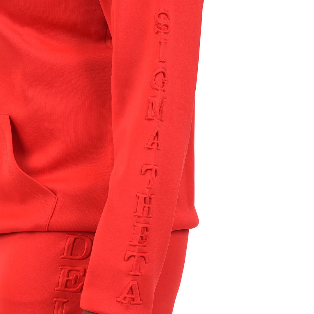 Delta Signature Embossed Warm Up Jacket