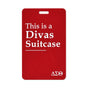 A Diva Luggage Tag