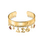 DST Statement Cuff Bracelet-Gold
