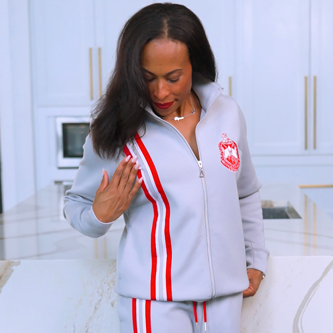 Δ Heather Gray Jacket