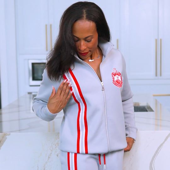 Δ Heather Gray Jacket