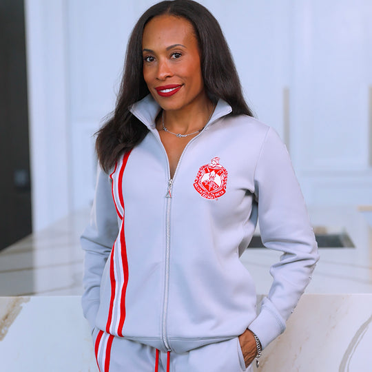 Δ Heather Gray Jacket