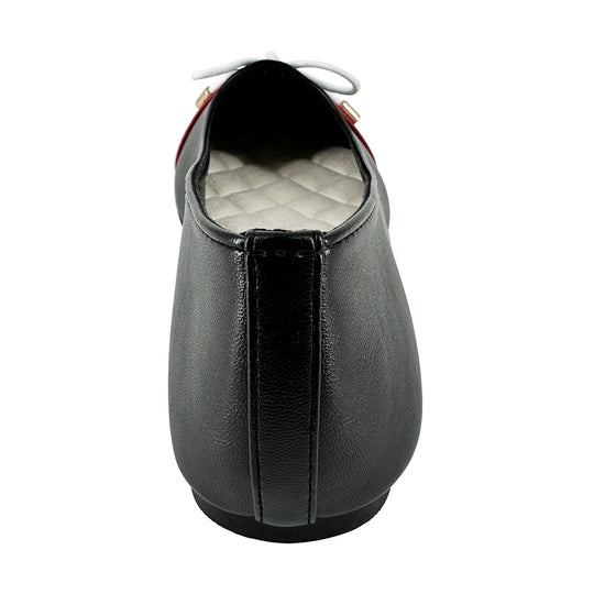 ΔΣΘ Cap Toe Flat-Black