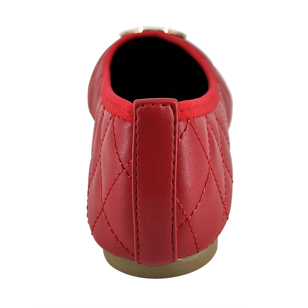 ΔΣΘ Red Quilted Flat