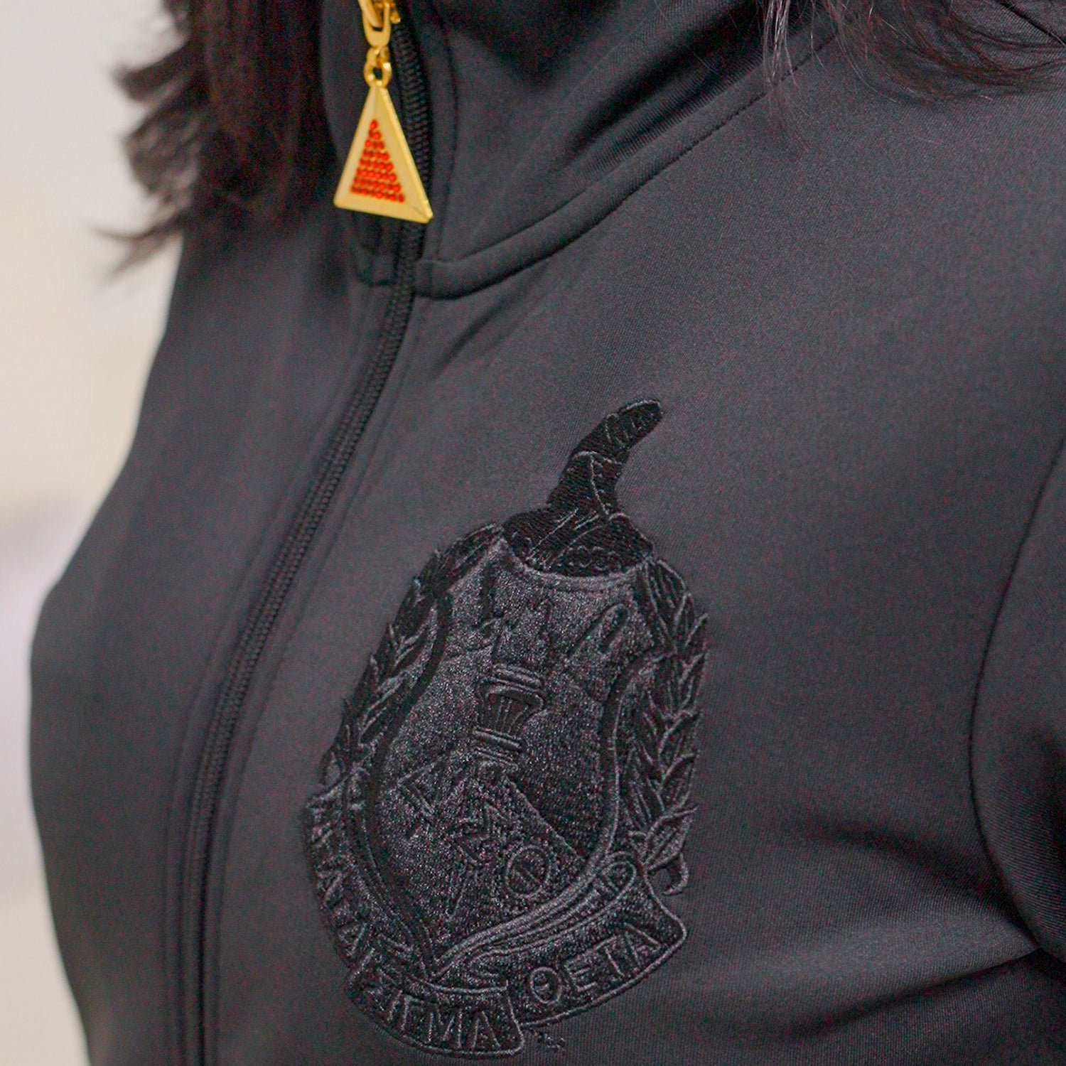 ΔΣΘ Nightfall Script Track Jacket – Shop1913 by RG Apparel Co.