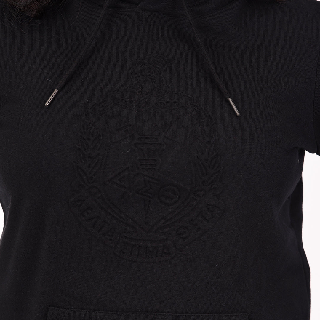 DST Midnight Embossed Pullover Hoodie
