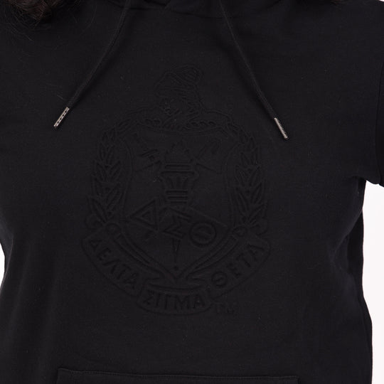 DST Midnight Embossed Pullover Hoodie