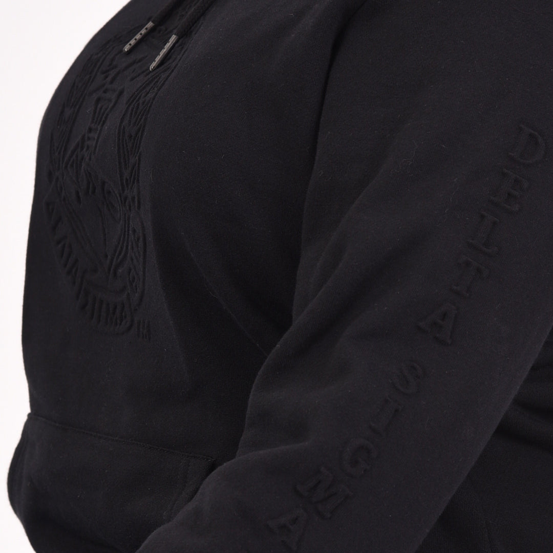 DST Midnight Embossed Pullover Hoodie