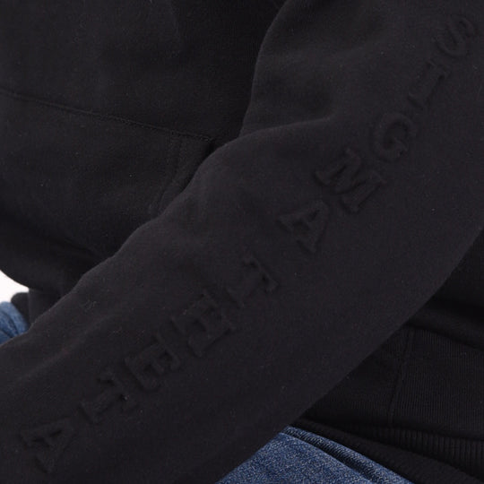 DST Midnight Embossed Pullover Hoodie