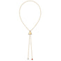 The Delta Drip Bolo Necklace (Gold)