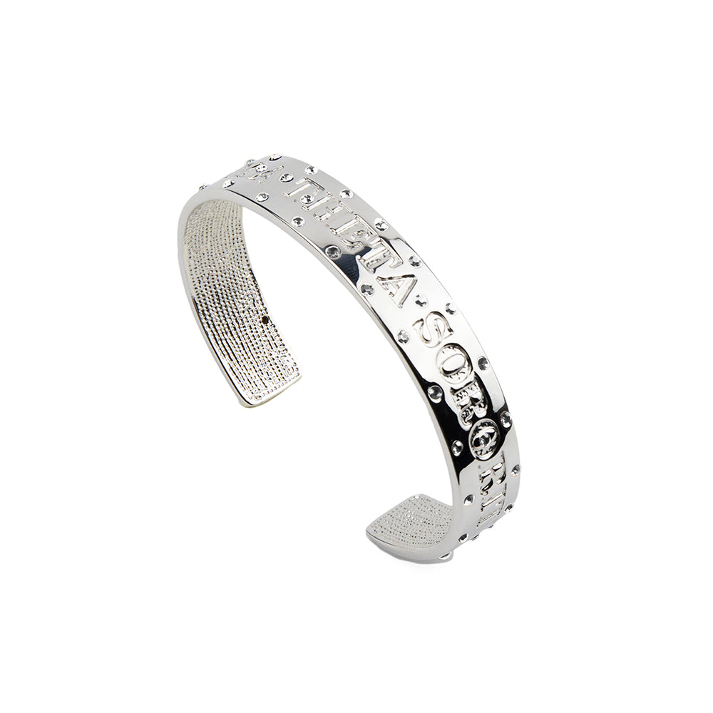 Delta Sigma Theta Cuff silver 2